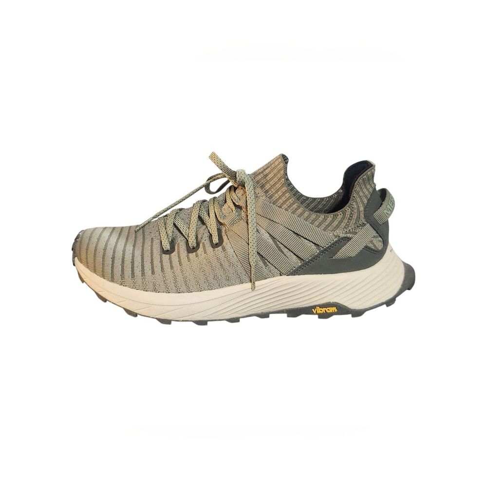 Merrell Knit Trail Running Shoes Womens 11 W Green FloatPro Vibram J067316W